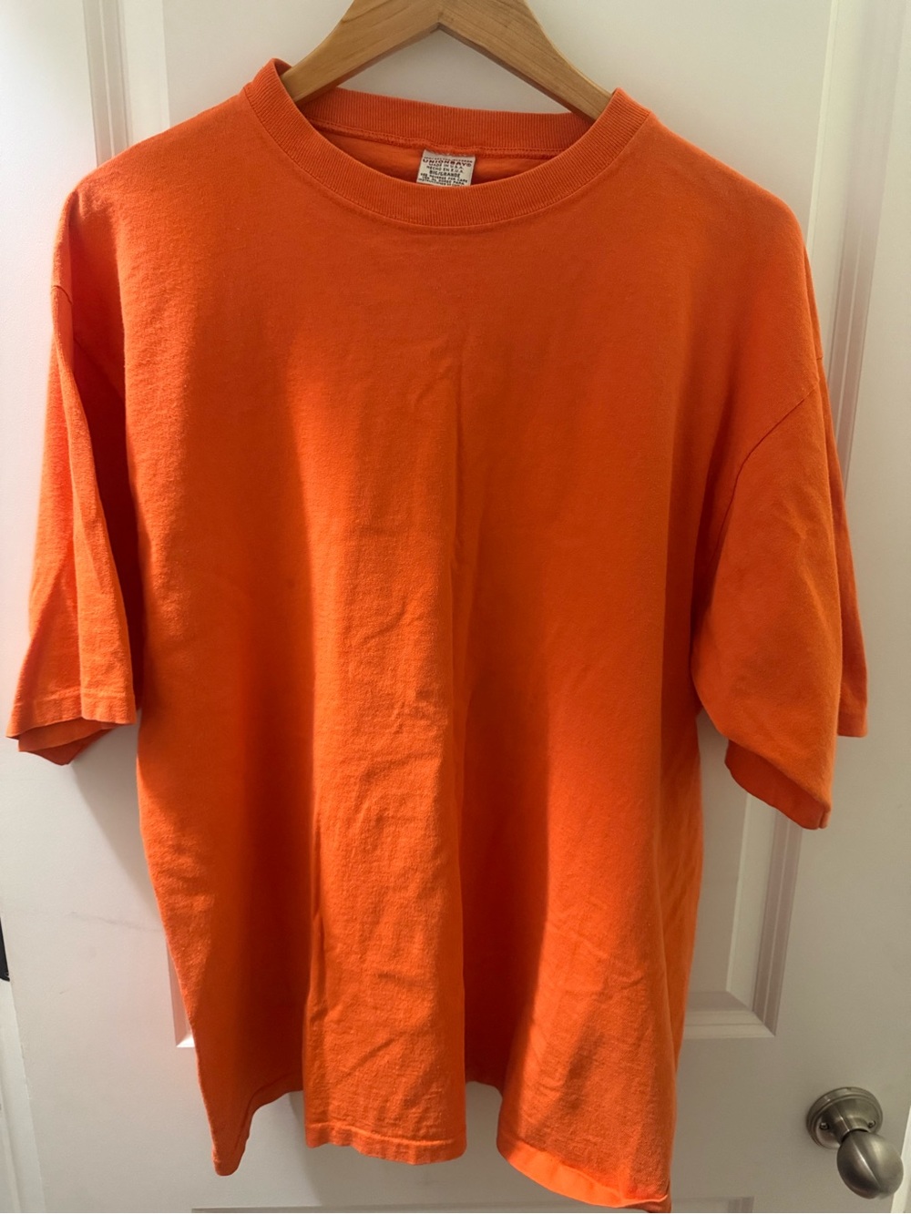 UNIONBAY Orange Short-Sleeve Crew Tee
